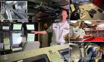 Video tour of a U.S nuclear sub - where sailors manoeuver the periscope using an XBOX CONTROLLER 