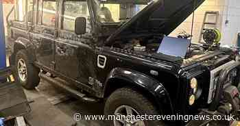 Stolen and put on false plates - this Land Rover has been returned to its owner a YEAR on