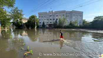 Cherson unter Wasser – was unser Reporter vor Ort erlebt