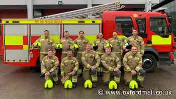 Oxford firefighters to run to every fire station across Oxfordshire