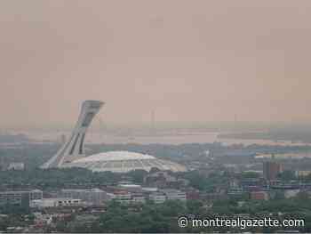 Smoggy skies caused by forest fires expected to persist in Montreal