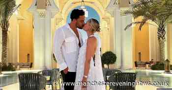 Waterloo Road's Adam Thomas told 'don't say that' as he's seen planting kiss on wife before response from Kym Marsh