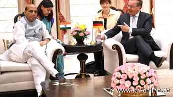 Boris Pistorius umgarnt die aufstrebende Supermacht Indien