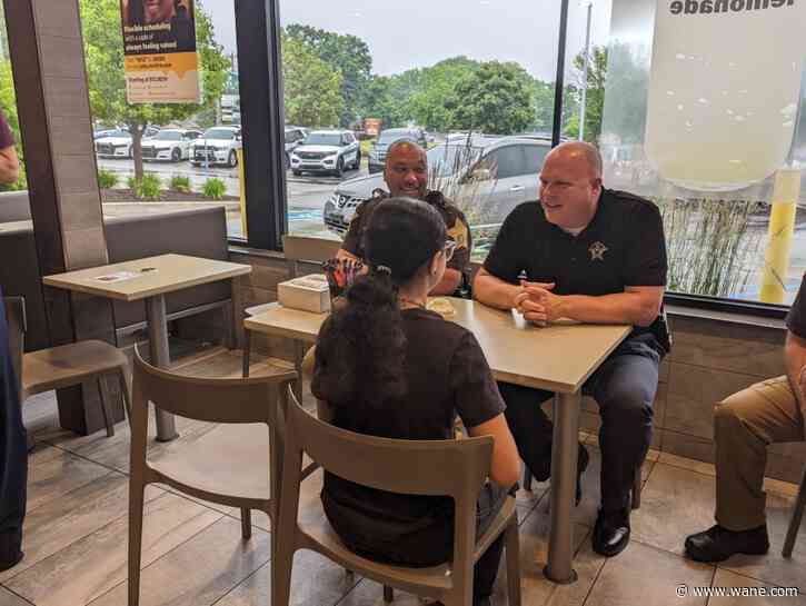 Police connect with community over cold brew through 'Coffee with a Cop' event