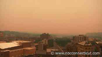Poor air quality caused by Canadian wildfires