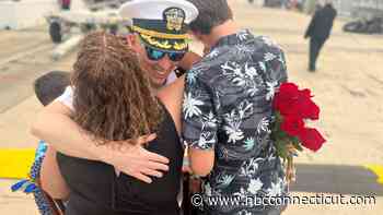USS San Juan returns to Groton after six-month deployment