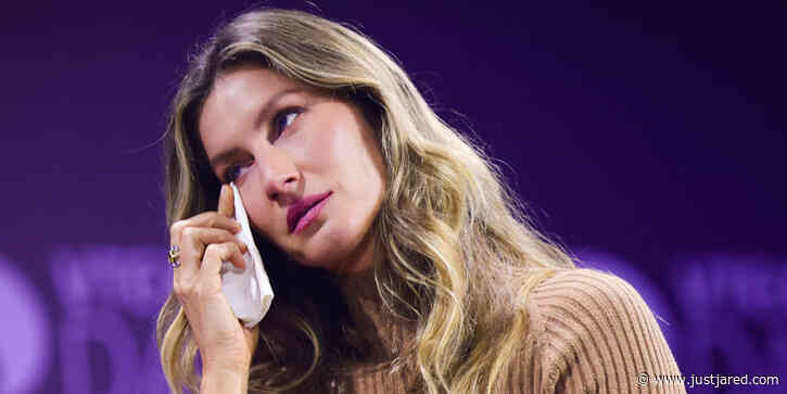 Gisele Bundchen Source Reveals Why She Was Crying on Stage at Business Conference