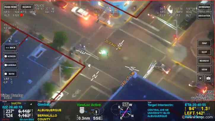 Albuquerque police release helicopter video of ATV wheelies, reckless driving arrest
