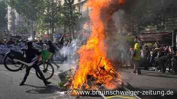Noch einmal Proteste gegen Macrons Rentenreform