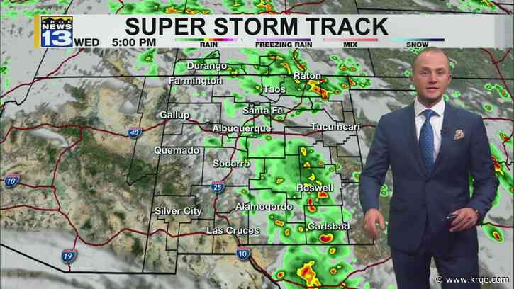 Afternoon storms return Wednesday