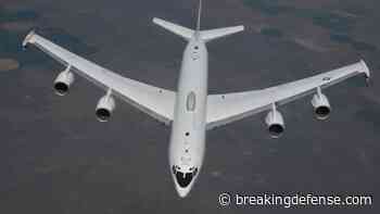 Navy accepts first upgraded nuclear strategic communications plane from Northrop Grumman