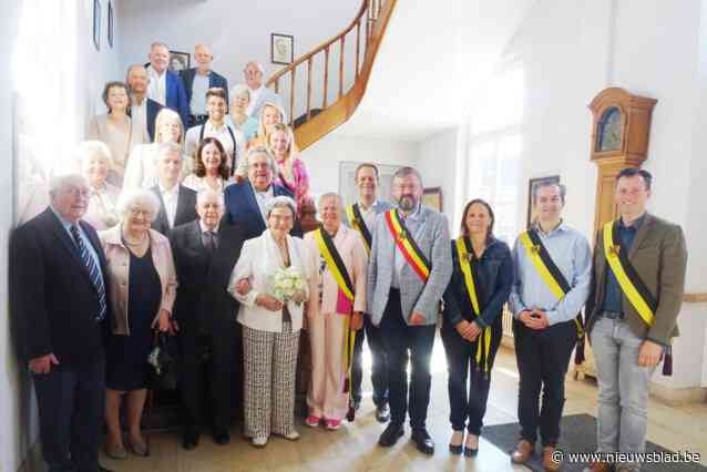 Willy en Yvette vieren hun briljanten huwelijksverjaardag