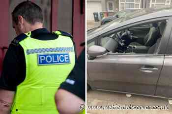 Toyota Prius Plus broken into in Durban Road West, Watford