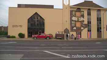Winds damage north St. Louis church during Sunday storms