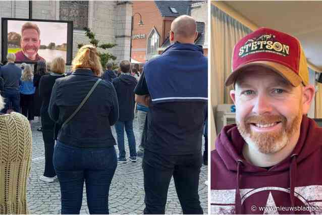 Familie, vrienden en collega’s nemen afscheid van meester Jelle (40) die verongelukte met motor: “Met een kwinkslag stuurde hij elk gesprek in de juiste richting”