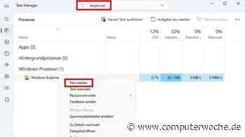 Windows 11: Uhrzeit mit Sekundenanzeige wiederherstellen