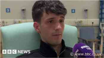Student from Norton says stroke 'turned his life upside down'