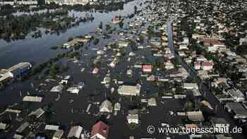 Evakuierungen nach der Zerstörung des Kachowka-Staudamms