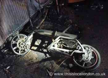 Man in hospital after e-bike bought online catches fire