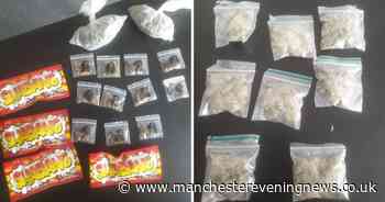 Two arrests as cops discover drugs and weapons stashed in car and bedroom