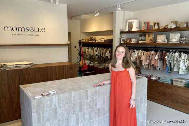 Van (baby)massages tot zwangerschapsondergoed: alles onder één dak in nieuwe babyspeciaalzaak van tweelingzussen Evelien en Elien (29)
