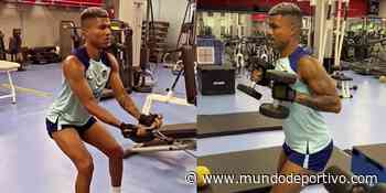 Reinildo 'pasa' de las vacaciones y se machaca para reaparecer lo antes posible