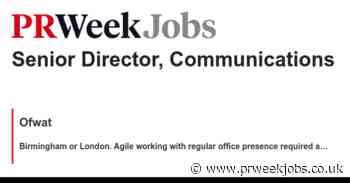 Ofwat: Senior Director, Communications