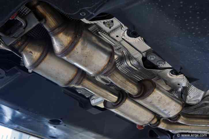 Get your catalytic converter etched for free in Las Cruces
