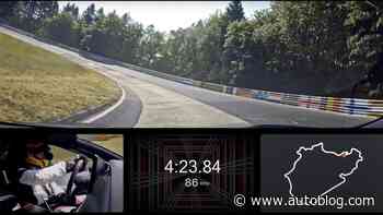 Watch Tesla Model S take back the production EV Nurburgring record