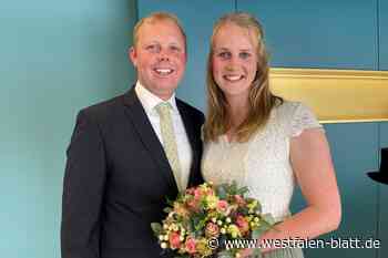 Große Gratulantenschar für bekanntes Brautpaar aus Brockhagen und Kölkebeck