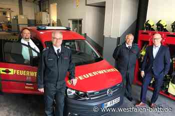 Bünde: Feuerwehr-Unterstützung rückt von Miele aus