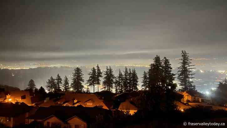 As smoke fills the air, Chilliwack Fire responds to multiple calls for service overnight