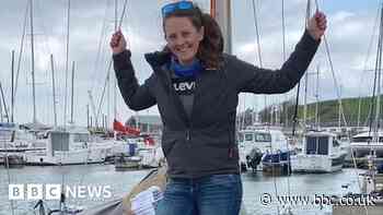 Jasmine Harrison: Record-breaking swimmer to sail solo around the world