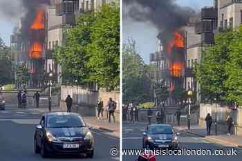 Whitehorse Road Croydon fire: Live updates