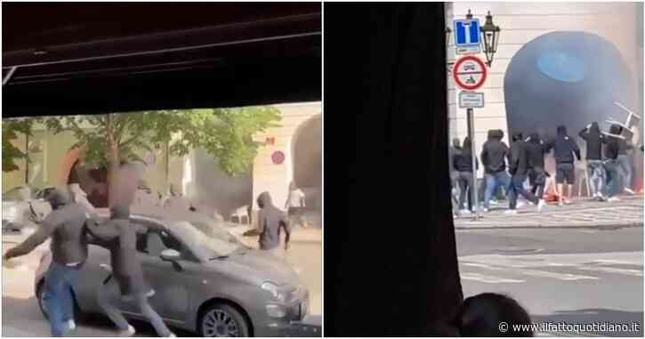 Conference League, guerriglia a Praga tra gli ultras di Fiorentina e West Ham: fermati 16 tifosi viola – Video