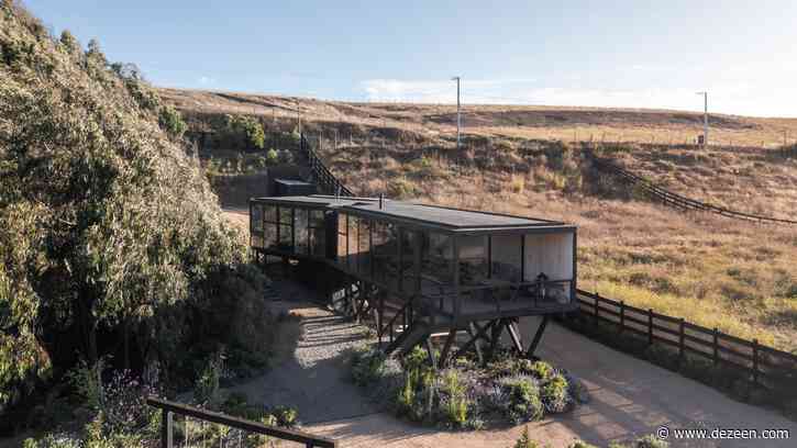 Docks inform design of ERRE Arquitectos' stilted Chilean beach house