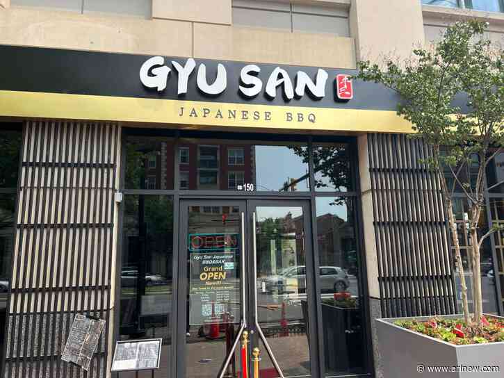 Gyu San BBQ is now sizzling in Ballston