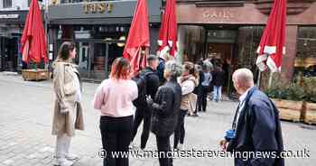 Huge queues in Manchester as Gail's Bakery opens its doors