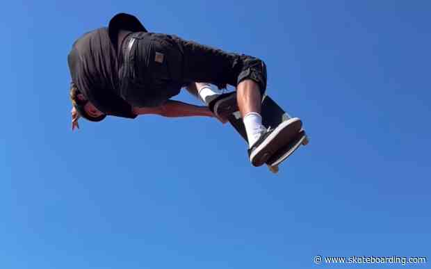 Look: The Way Jimmy Wilkins Boosts And Tweaks This Trick Is Truly Remarkable