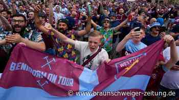 Conference League: Fankrawalle vor dem Finale in Prag