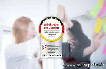 truu ist "Arbeitgeber der Zukunft"