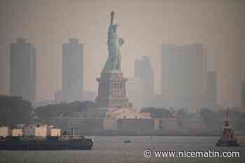 Fumée, impressionnant brouillard, air irrespirable... les incendies au Québec font suffoquer New York