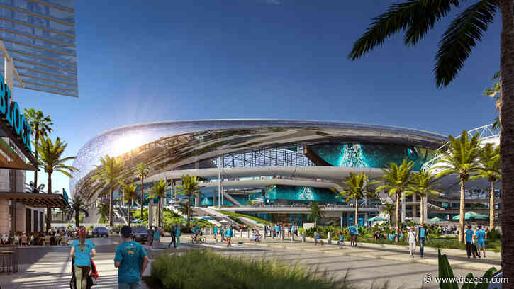 HOK designs mirrored "stadium of the future" for Jacksonville Jaguars