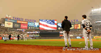 Yankees Game Postponed Because of Smoke From Wildfires