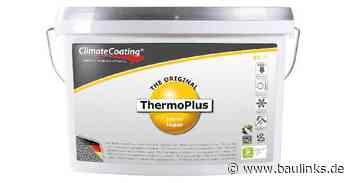 Anstrich genügt: Kühlere Räume, optimale Raumluftfeuchte, besseres Raumklima