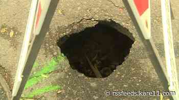 Sinkhole — yes, another one — opens up in south Minneapolis