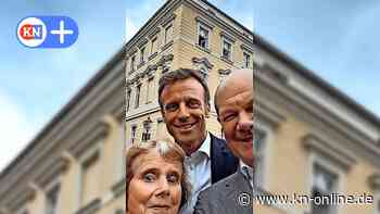 Wie eine pensionierte Französischlehrerin ein Selfie mit Macron und Scholz bekam
