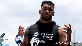 Dolphins' Tua Tagovailoa donates $10,000 to family of fan who died