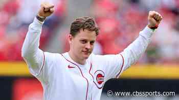 Joe Burrow hits two home runs taking batting practice with Reds, after A.J. Brown has three HRs at Phillies BP