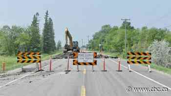 Culvert failure closes stretch of Roblin Boulevard west of Perimeter Highway